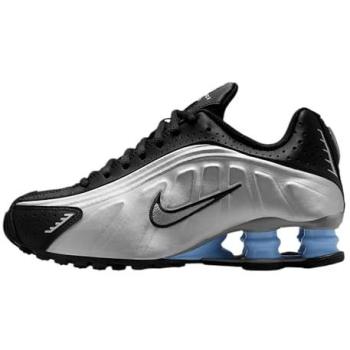 Nike Shox Kids Silver Athletic Sneakers 5.5