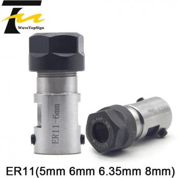 Extended Shaft ER11A Nut Clamp for CNC Spindle