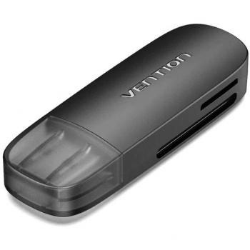 Vention Lecteur de cartes 2-en-1 USB-A 2.0