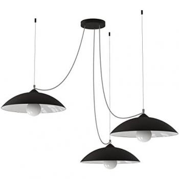 Lumicom Dream Sospensione 42W Metallo Nero