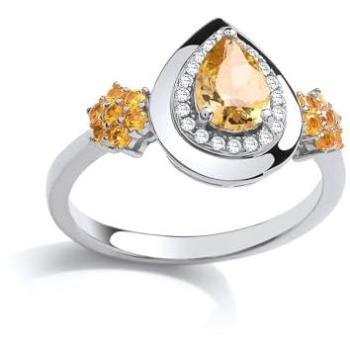 GVR836 Pearl Halo Ring, Silver & Gold