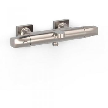 Tres Robinet Thermostatique pour Baignoire et Douche Acier 19017405AC