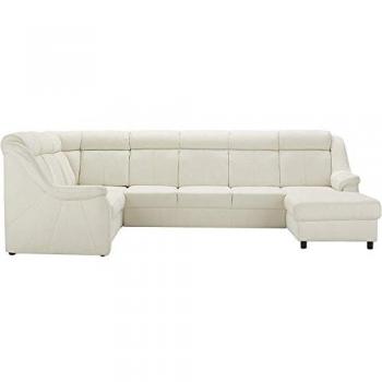 Wohnlandschaft SIT & MORE Basel U-Form, beige (natur)