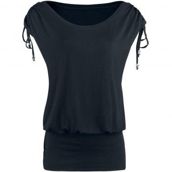 Camiseta Mujer Black Premium by EMP Gentle On My Mind Negro XS