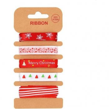 Artisanat Noël Éclatant : Ornement, Ruban et Pack Festif
