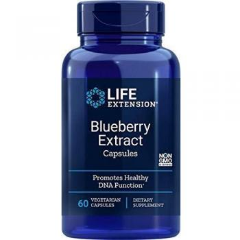 Blueberry Extract Capsules, 60 Vegetarian Capsules