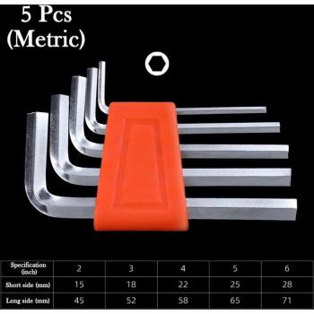 Juego de Herramientas Precisas: Brazo Corto con Allen 8/11‑6 mm y L