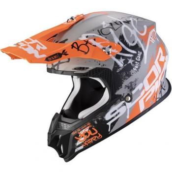 Casco SCORPION VX-16 Air Naranja Mate