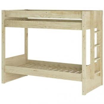 Litera Infantil ID Kids Madera Natural 90x190 cm