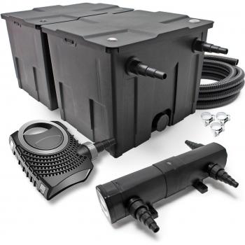 Kit complet de filtration SunSun avec pompe 10000l/h et lampe UV 36W