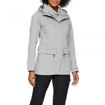 LETYY ICEPEAK Damenjacke – Grau, 42 (M)