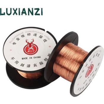 Alambre de Soldadura LUXIANZI, 5 Piezas, 0.1mm para Reparación