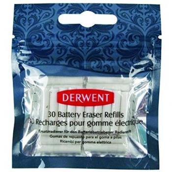 Derwent Replacement Erasers, Set of 30