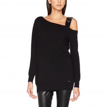Jersey Guess W73R69Z1L70 para Mujer, Negro (Jet Black)