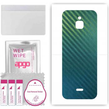 Apgo Carbon Chameleon Wrap Film for Nokia 6300 4G