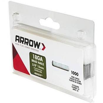Arrow Fastening BN1810/15MM Brown Head Brad Nails