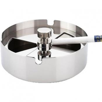 Windproof Stainless Steel Ashtray for Men