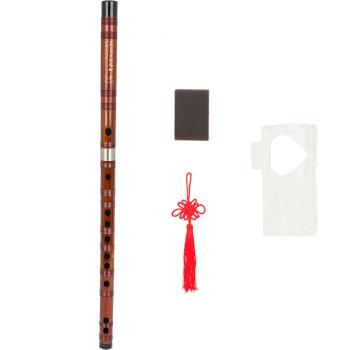 Holzblasinstrument Dizi Schlüssel von F/D/E/G/C aus Bitterem Bambus