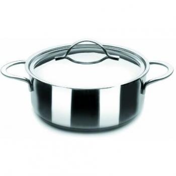 Cacerola 28cm C/tapa Inox Noah Ibili