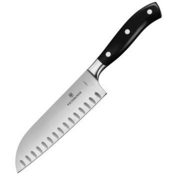 Santoku 17cm Black POM Handle, Victorinox Grand Maître