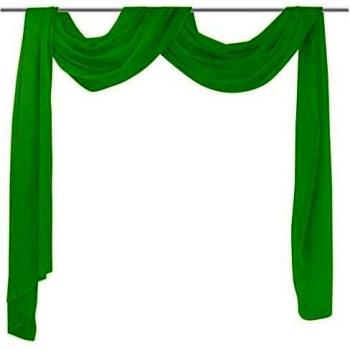 Lightweight drape 140 x 600 cm Green