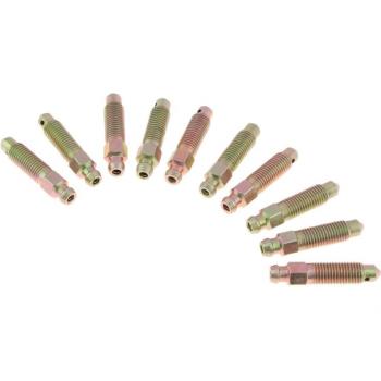 10pcs M8 Brake Bleeder Screws for Universal Vehicles