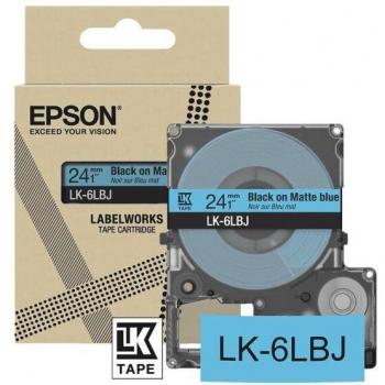 Epson Nastro di marcatura LK-6LBJ 24mm Blu/Nero