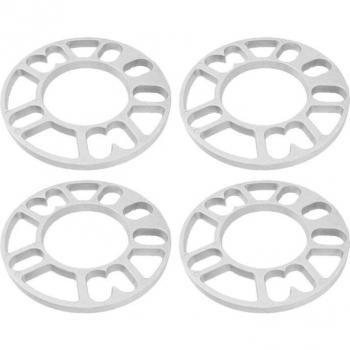 Espaciador de rueda universal de aluminio, 4 unidades, 5x105/5x108