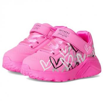Skechers Love Levitate Baskets Fille Rose