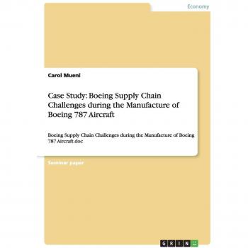 Case Study:  Boeing Supply Chain Challenges during the Manufacture of Boeing 787 Aircraft: Boeing Supply Chain Challenges during the Manufacture of Boeing 787 Aircraft.doc