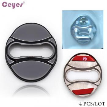 Ceyes Car Styling Door Lock Cover for Kia Rio, K2, Soul & Hyundai Solaris, Verna, ix35, i30, Sonata