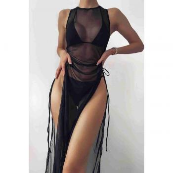 Pareo Angelsin Tulle Beach Nera S