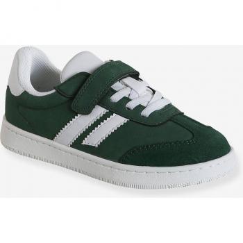 Kids' GREEN VERTBAUDET Trainers – Lace/Velcro Combo, UK7 (24)