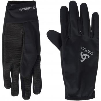Odlo CERAMIWARM Griffige Handschuhe, Schwarz, XS