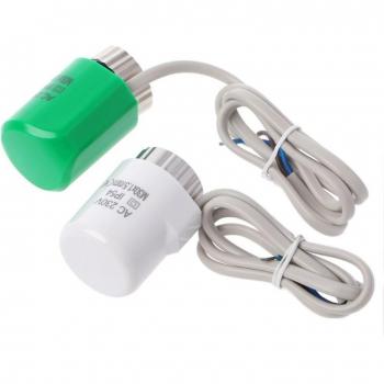 230V 2W normaal open/dicht actuator voor vloerverwarming IP54
