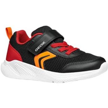 Sneaker Geox Sprintye Black e Red EU 35