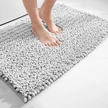 DEXI Light Grey Shower Mat 60x110 cm