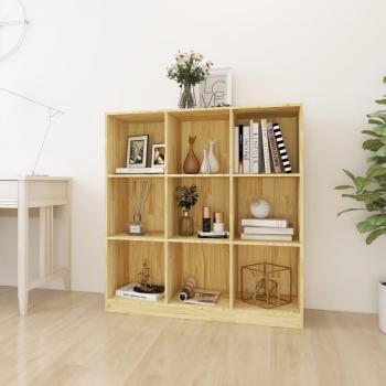 VidaXL Bücherregal/Raumteiler 104x33,5x110 cm aus Kiefernholz