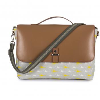 Springtime Avian Pattern Mother's Carryall