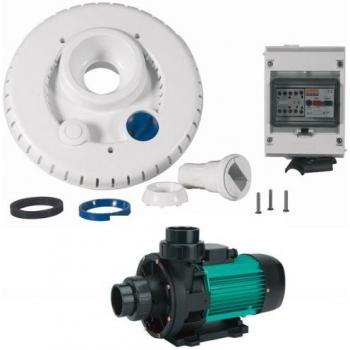 Kit pompe Espa 44m3/h + façade + coffret électrique ncr2 wiper3 300 mono