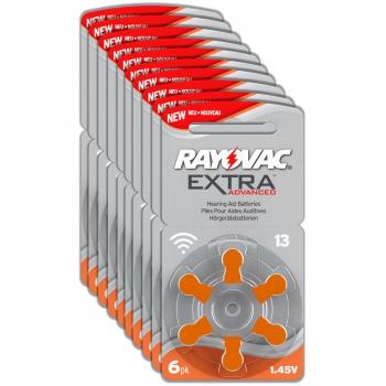 Batterie per apparecchi acustici Rayovac Misura 13