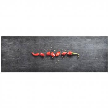 Alfombra de Cocina Lavable VidaXL Coffee 60x300 cm