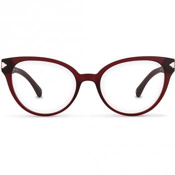Karun Nuco KAUF0163 Women’s Eyeglasses Red Size 55 (Frame Only)