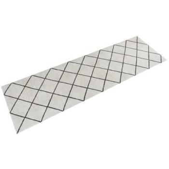 Square Velvet Kitchen Rug 60x180 cm Washable