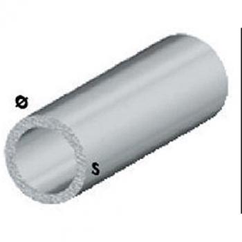 ProfilA Tube Rond Chromé 200 cm, aluminium 16×1 mm – 5 pièces