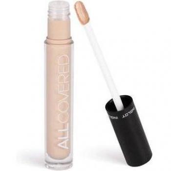 INGLOT All Covered Under Eye 104, Corrector de maquillaje, Alta cobertura, Anteojeras, Hidratante, Acabado natural, Waterproof, Con ingredientes antiedad y vitamina E, Formula vegana, Color Beige claro con subtono neutro, piel clara. 4.2ml