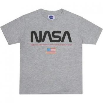 Camiseta NASA para niños en color gris L