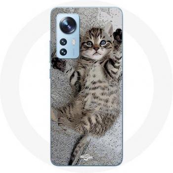 Cute Bengal Kitten Protective Case for Xiaomi Mi 12 / 12X