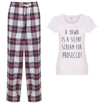 60 Second Makeover Pink Toast Night Prosecco Pyjama Collection – XL