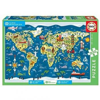 PUZZLE 200PCS SOS VILLAGES D'ENFANTS 17727